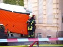 Einsatz Feuerwehr SEK Polizei Koeln Nippes Merheimerstr P038